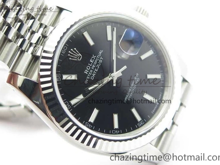 ARF V3 New on DateJust Steel 904L Bracelet Best A2824 Jubilee 1:1 126334 Dial Black 41 Edition 1218